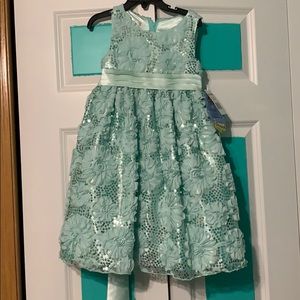 American Princess mint green dress